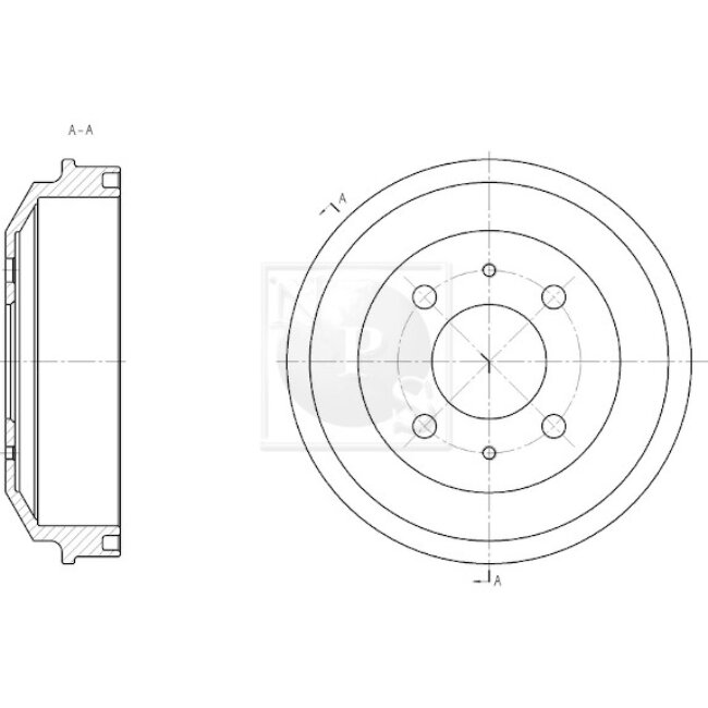 Tambour De Frein Nps H340i05