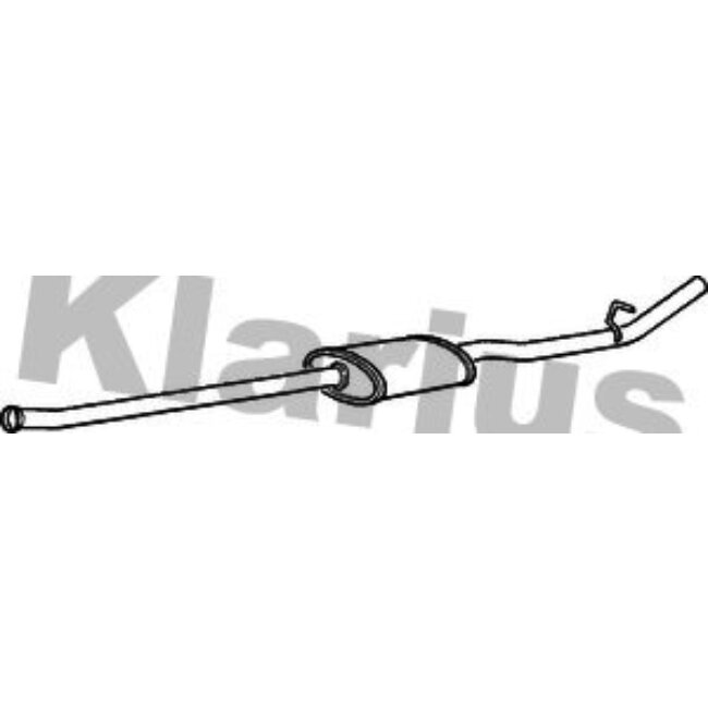 Silencieux Intermédiaire Klarius 260706