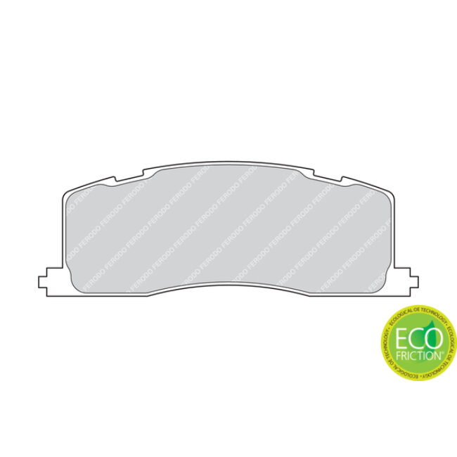 4 PlaquettesDe Frein Ferodo Fdb931