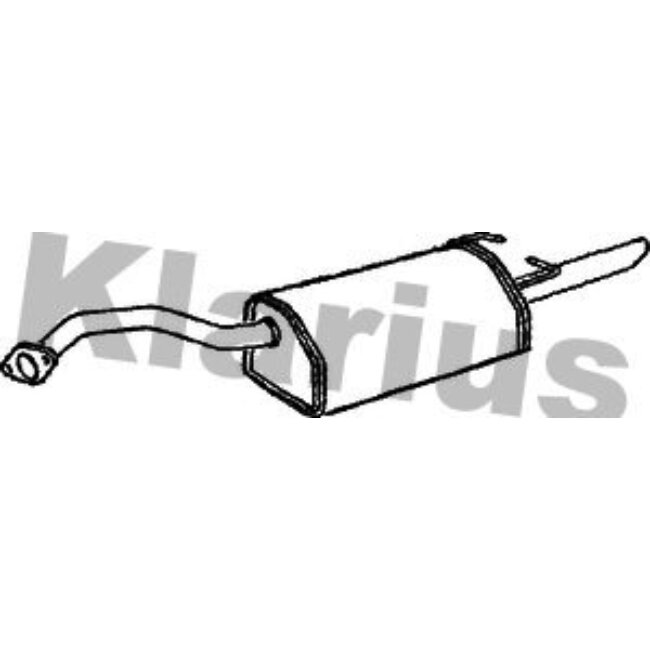 Tube D'échappement Klarius 230714