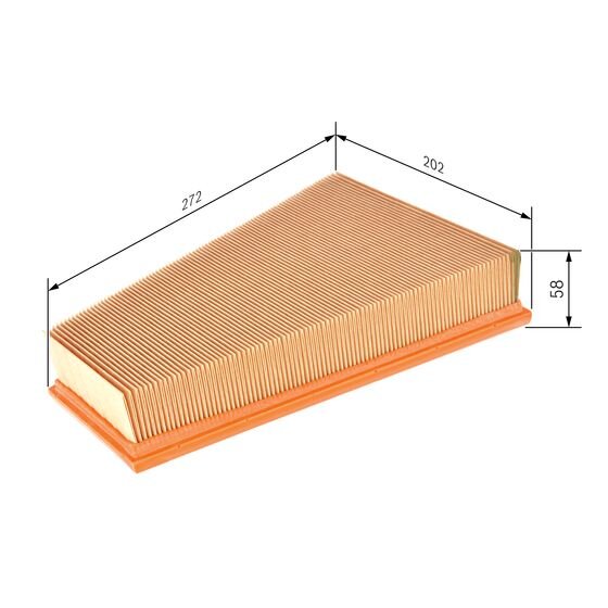 Filtre À Air Bosch S3555