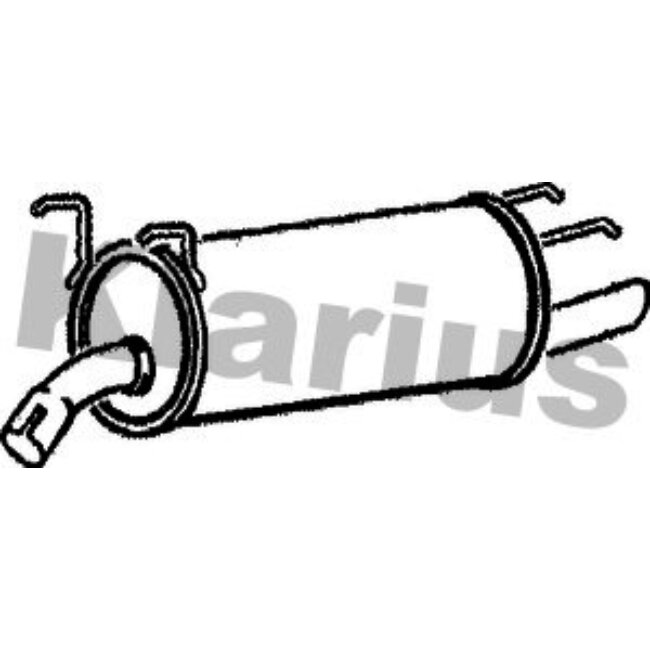 Silencieux Arrière Klarius 220457