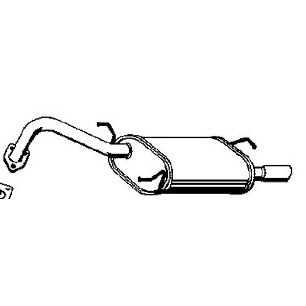 Tube D'échappement Nps H430i01