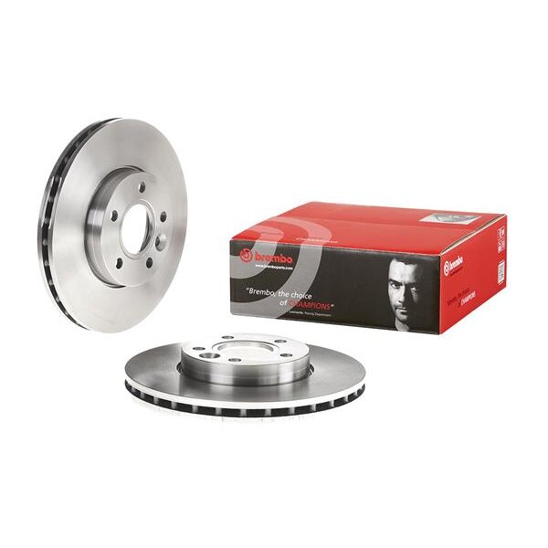 2 Disques De Frein Brembo 09.a905.10