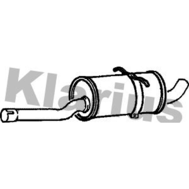 Silencieux Intermédiaire Klarius 230294