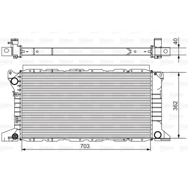 Radiateur De Refroidissement Valeo 701525