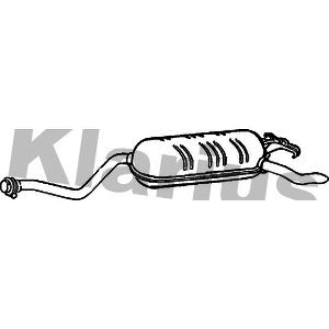 Silencieux Arrière Klarius 240185