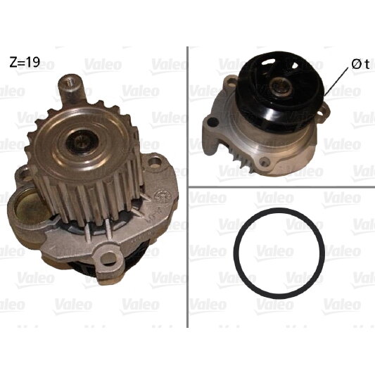 Pompe À Eau Valeo 506873