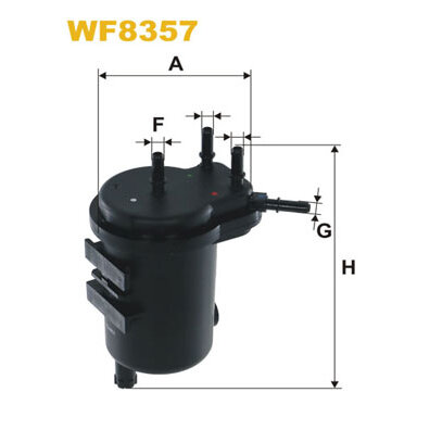Filtre À Carburant Wix Wf8357