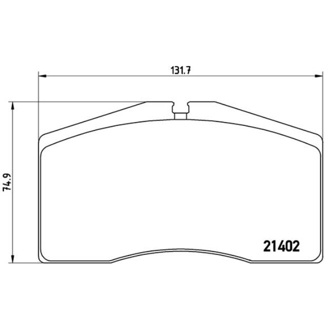 4 Plaquettes De Frein Brembo P65006