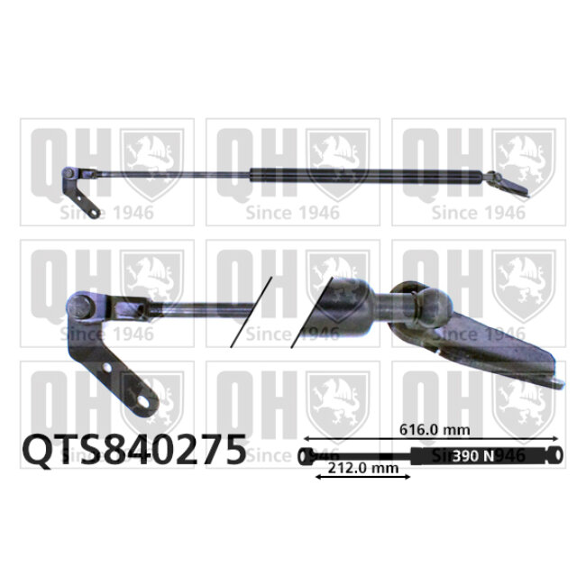 Vérin De Coffre Quinton Hazell Qts840275