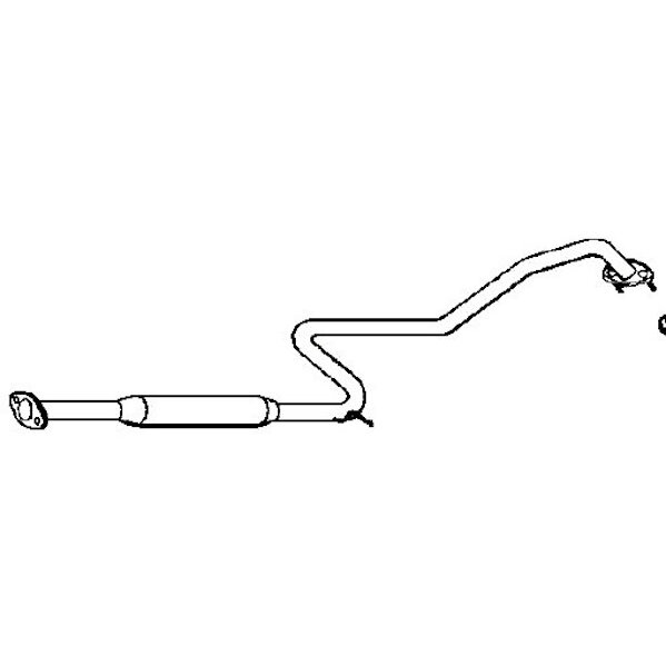 Tube D'échappement Nps N430n121