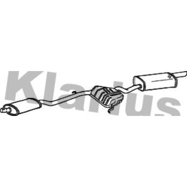 Tube D'échappement Klarius 270391