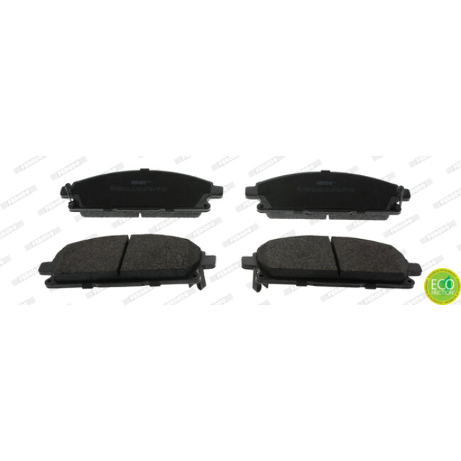 4 Plaquettes De Frein Ferodo Fdb1263