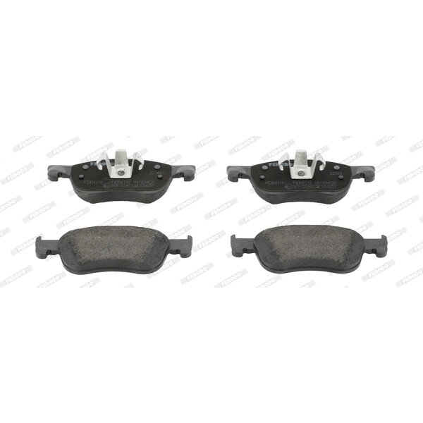 4 Plaquettes De Frein Ferodo Fdb4816