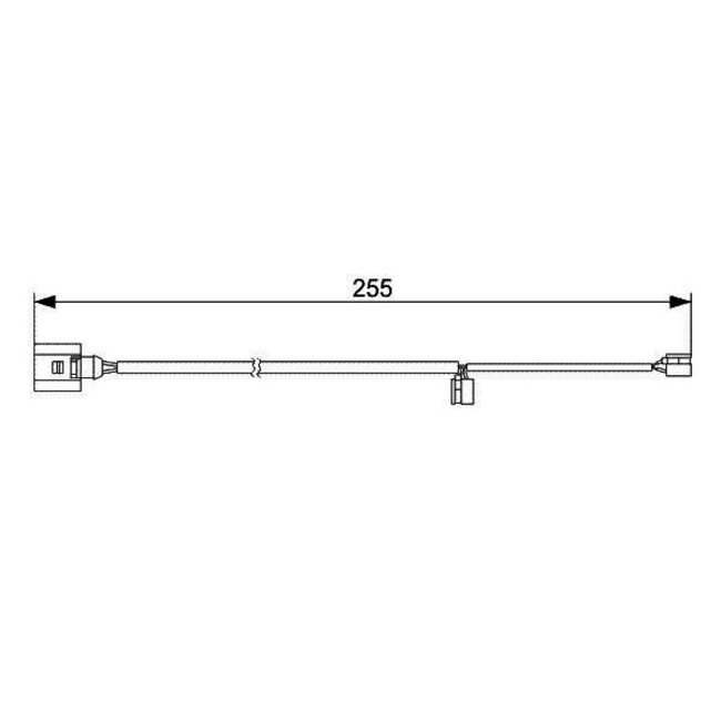 Témoin D'usure Bosch 1987473013