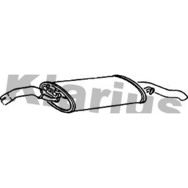 Silencieux Arrière Klarius 230299