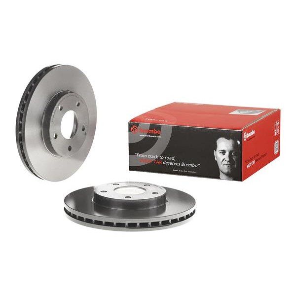 2 Disques De Frein Brembo Vernis Uv 09.9368.11