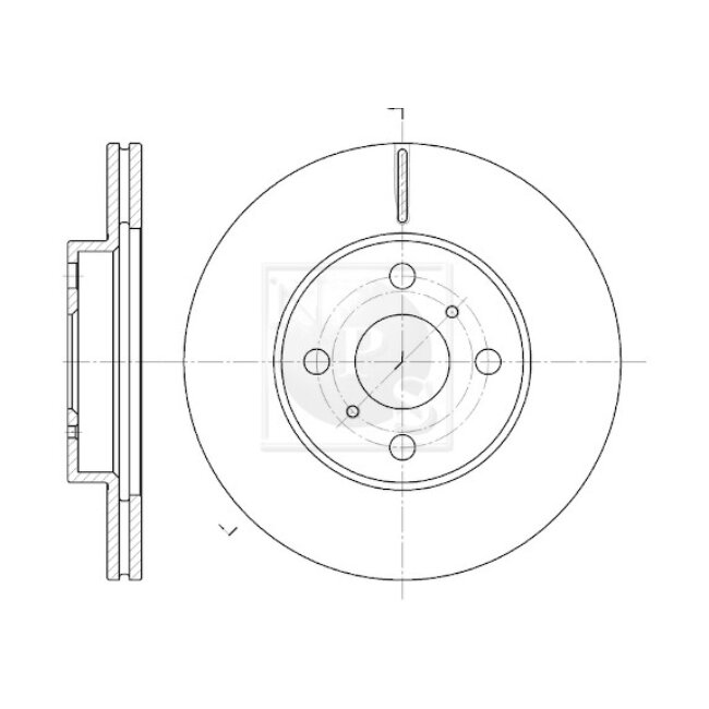 1 Disque De Frein Nps T330a13