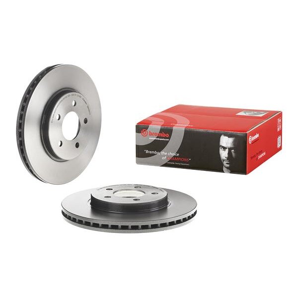 2 Disques De Frein Brembo Vernis Uv 09.a401.11