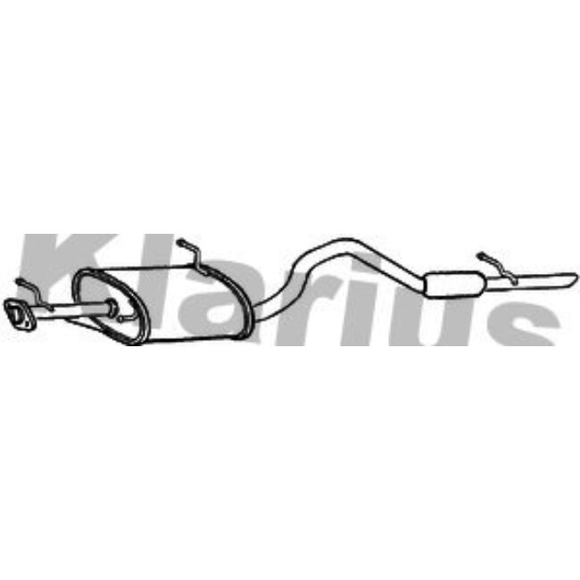 Silencieux Arrière Klarius 260874