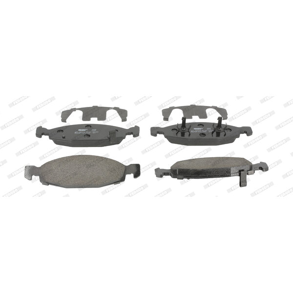 4 Plaquettes De Frein Ferodo Fdb1523