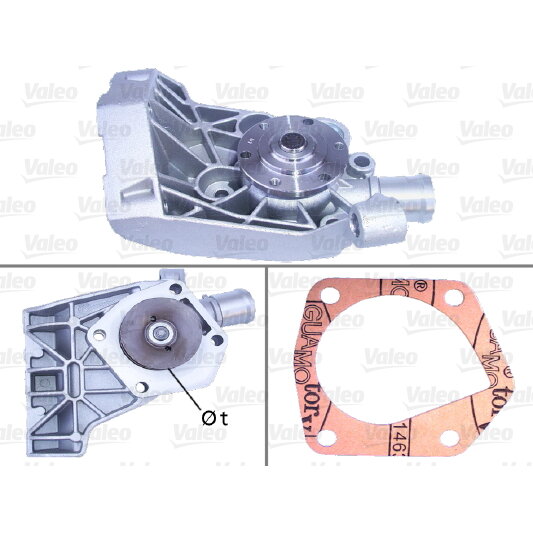 Pompe À Eau Valeo 506730