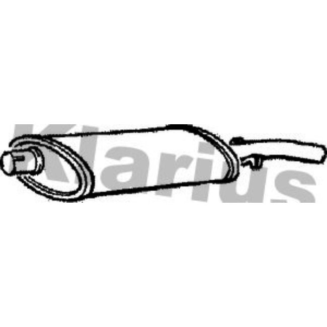 Silencieux Arrière Klarius 210189