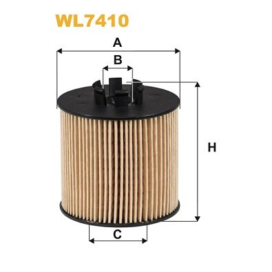 Filtre À Huile Wix Wl7410