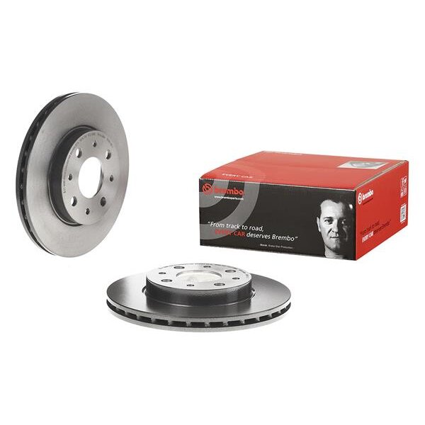 2 Disques De Frein Brembo Vernis Uv 09.8616.11