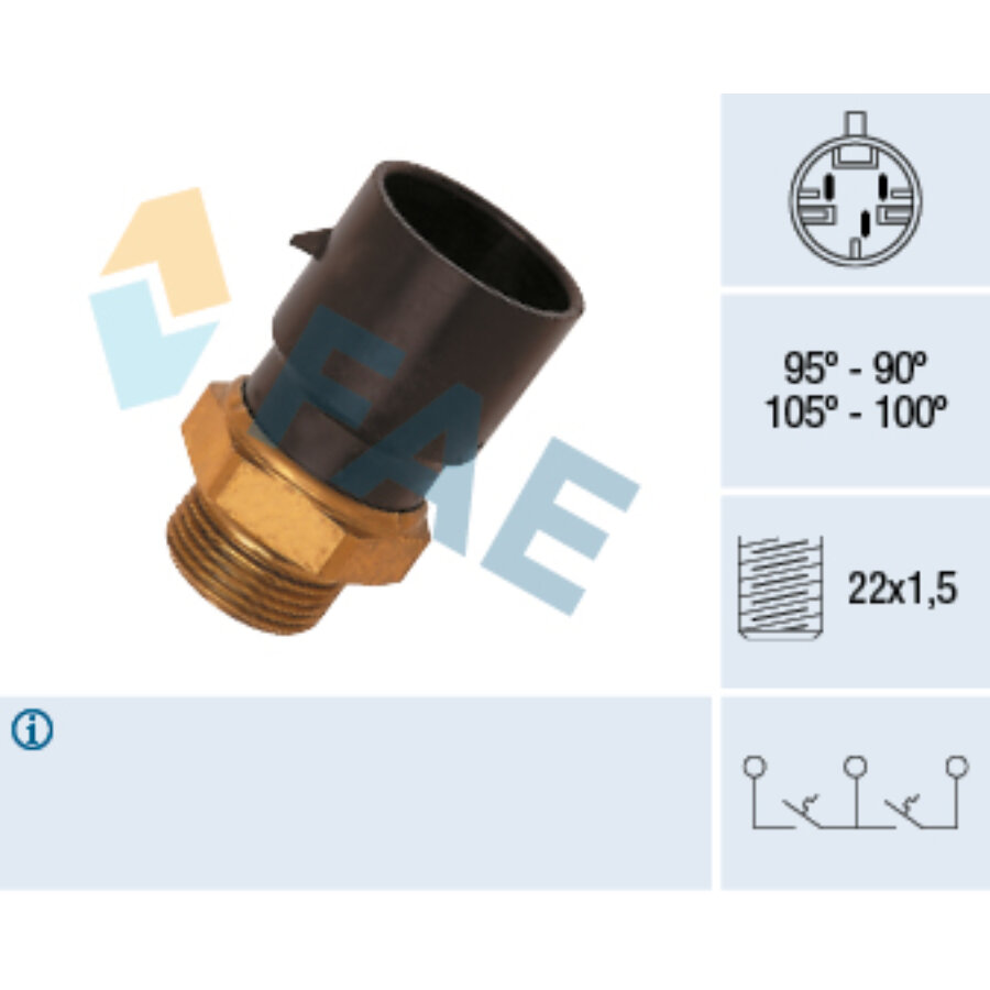 THERMOCONTACT FAE 38240 - Norauto