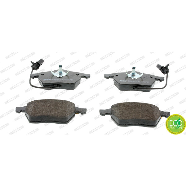 4 Plaquettes De Frein Ferodo Fdb1496