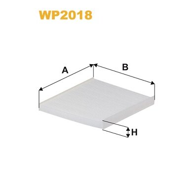 Filtre D'habitacle Standard Wix Filters Wp2018