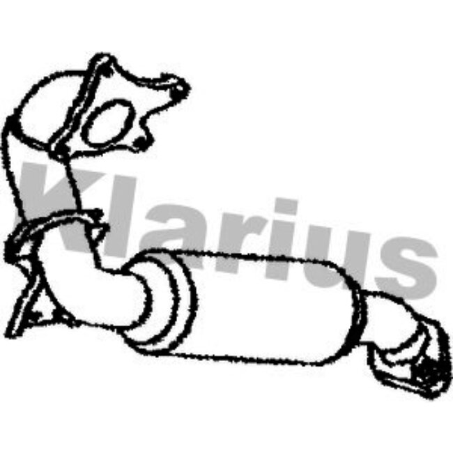 Tuyau Avant Pour Catalyseur Klarius 301932