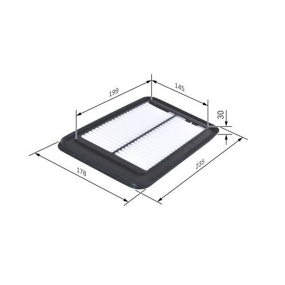 Filtre À Air Bosch S0127