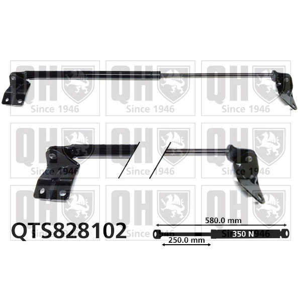 Vérin De Coffre Quinton Hazell Qts828102