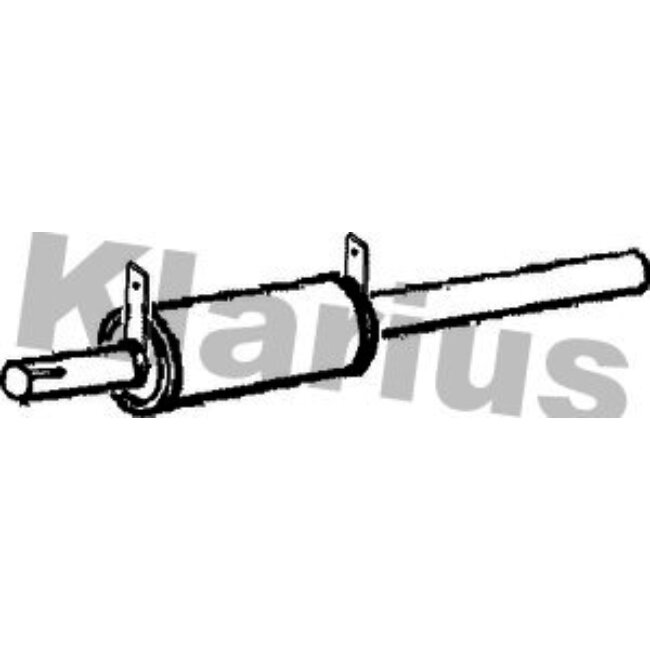 Silencieux Intermédiaire Klarius 210450
