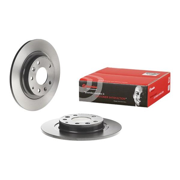 2 Disques De Frein Brembo 08.d222.11
