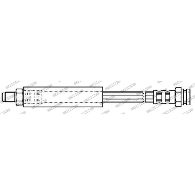 Flexible De Frein Ferodo Fhy2013