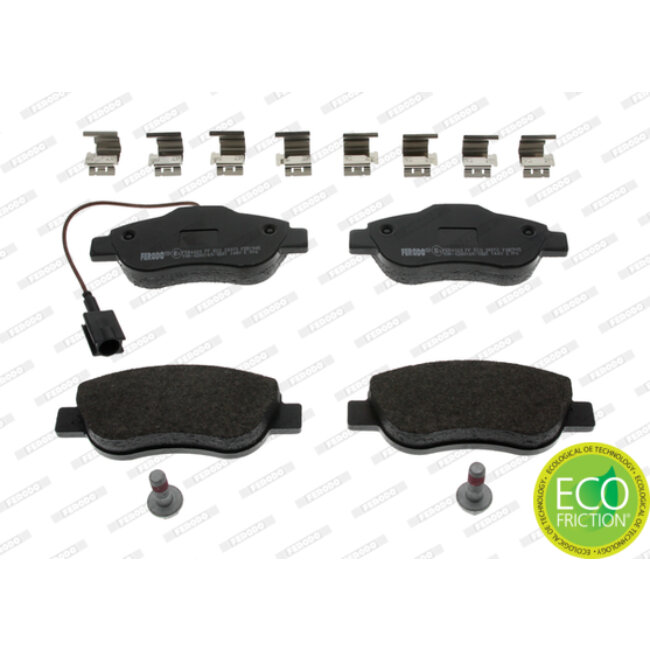 4 Plaquettes De Frein Ferodo Fdb1945