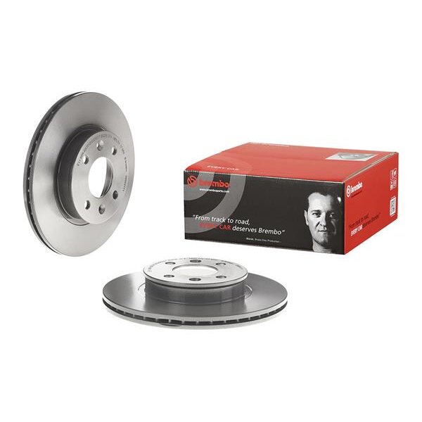 2 Disques De Frein Brembo Vernis Uv 09.9541.11