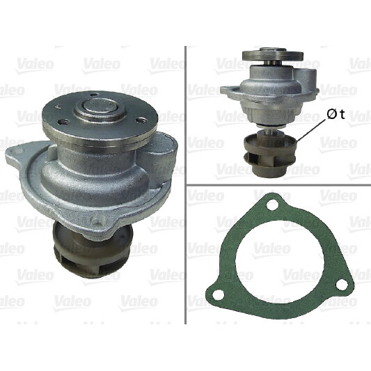 Pompe À Eau Valeo 506809