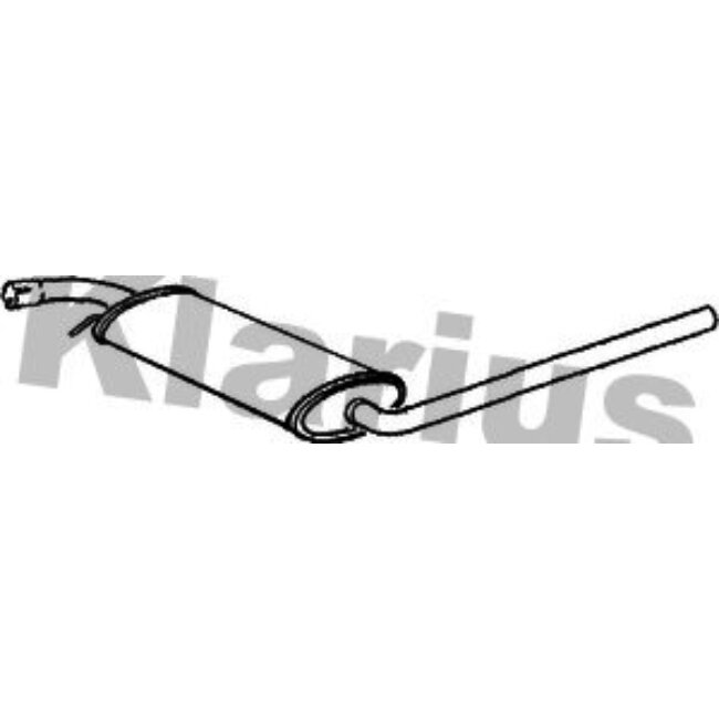 Silencieux Intermédiaire Klarius 250609