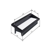 Bosch Filtre à Air Auto F026400128 - Performance Optimale Et Protection Moteur