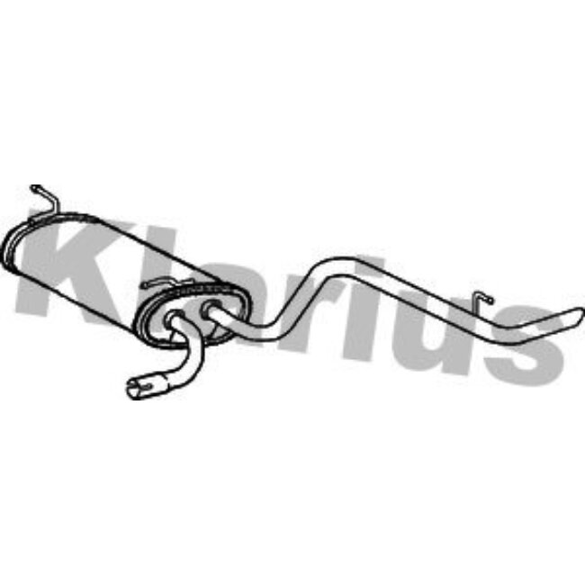 Silencieux Arrière Klarius 220725