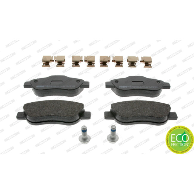 4 Plaquettes De Frein Ferodo Fdb1652