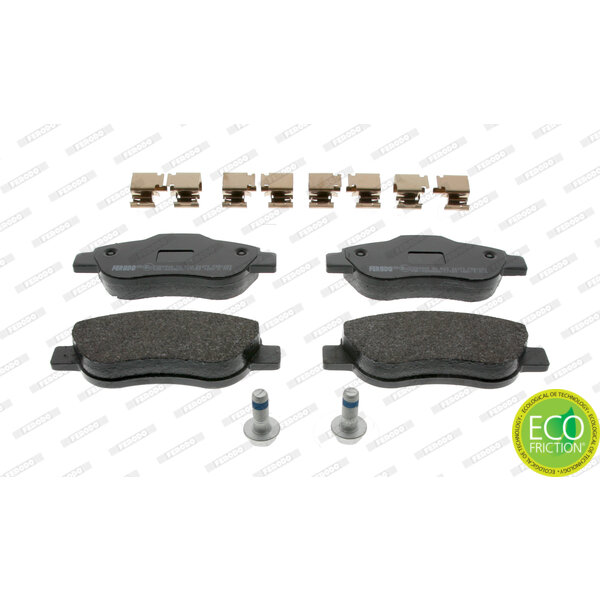 4 Plaquettes De Frein Ferodo Fdb1652