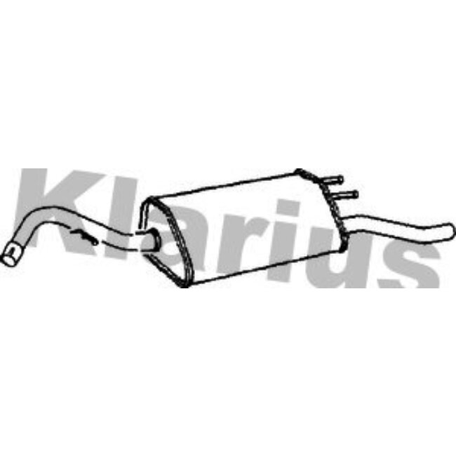 Silencieux Arrière Klarius 230654