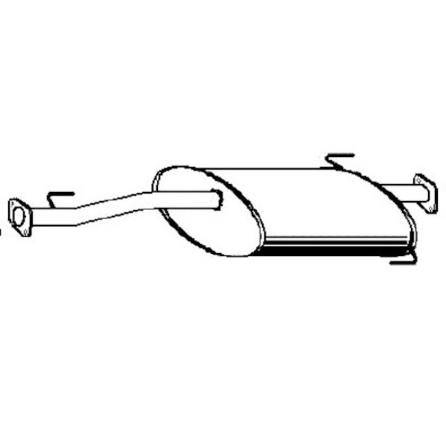 Tube D'échappement Nps T430a123