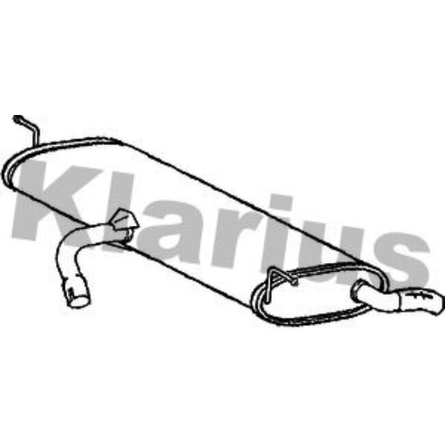 Silencieux Arrière Klarius 220878